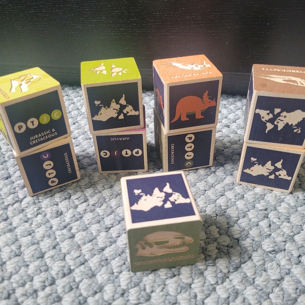 Dinosaur Stacking Blocks